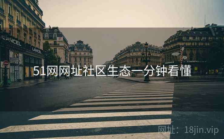 51网网址社区生态一分钟看懂