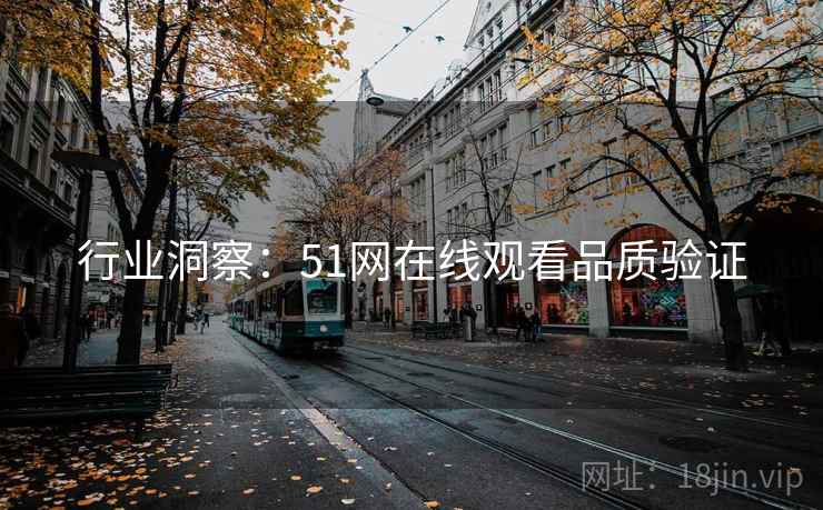 行业洞察：51网在线观看品质验证
