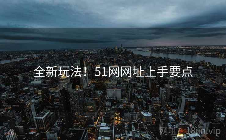 全新玩法！51网网址上手要点