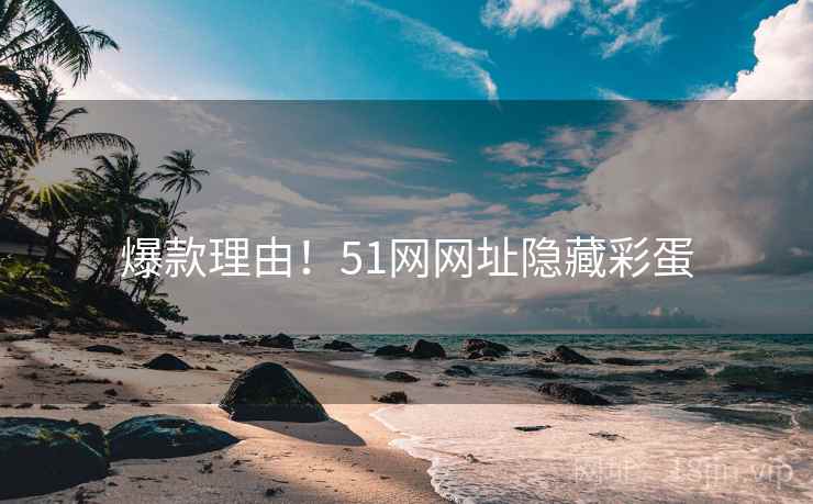 爆款理由！51网网址隐藏彩蛋