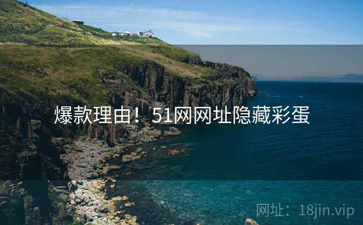 爆款理由！51网网址隐藏彩蛋
