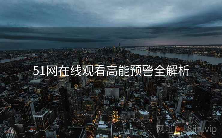 51网在线观看高能预警全解析