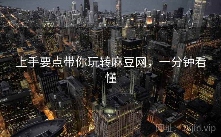 上手要点带你玩转麻豆网，一分钟看懂